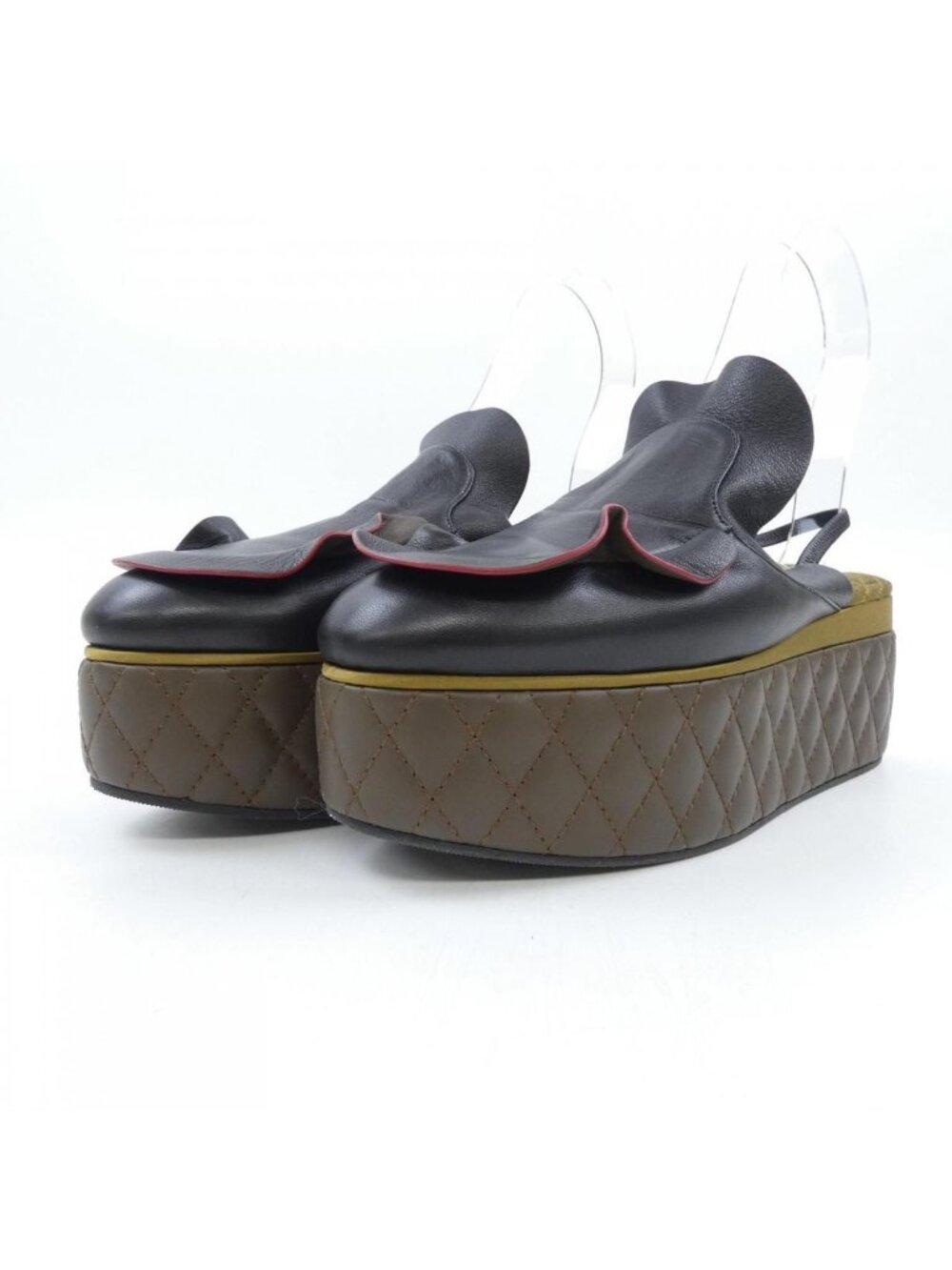Fendi Shoes Black 39 Brown View 3